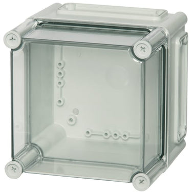 Kasse 190 x 190 x 130 mm med transparent låg - 1