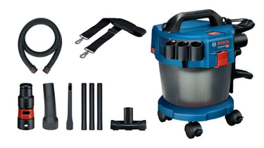 Blå Bosch 18V Støvsuger GAS 18V-10 L solo med tilbehør - 1