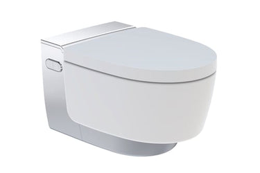 Geberit Aquaclean Mera Comfort Alpin hvid/krom - 1