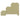 Endeplade AP DLI2.5 dobbelt beige - 1