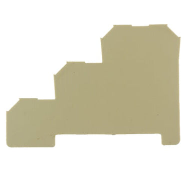 Endeplade AP DLI2.5 dobbelt beige - 1