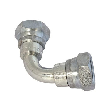 Bøjning 90° omløber/omløber 3/8" BSPP - 1