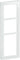 LK FUGA PURE designramme glas 3,5 modul hvid - 1