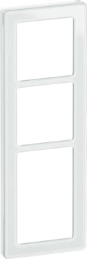 LK FUGA PURE designramme glas 3,5 modul hvid - 1