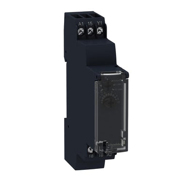 Timer 17,5mm forsinket frafald med kontrolindgang 0,1s-100t 1 C/O 5A 24VDC/24-240VAC - 1