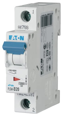 Automatsikring 20A 1P C 1M 10KA - 1