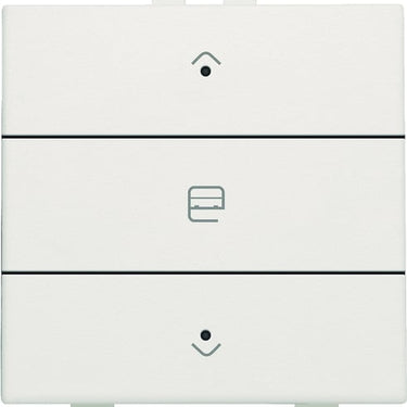 Motortryk enkelt med LED white NHC - 1