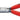 Knipex spidstang lige 160 mm - 1