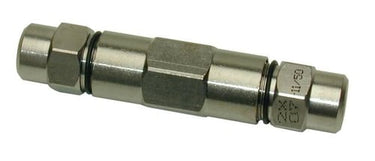 Coax antennekabel samleled for 2 ens kabler max. Ø7,8mm - 1