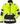 Fristads Hi-Vis softshell jakke kl.2 4083 gul/sort str 3XL - 1