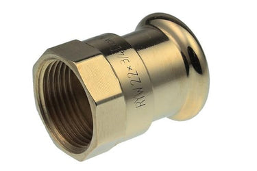 Overgang VSH muffe/muffe 15 mm X 1/2 CU - 1