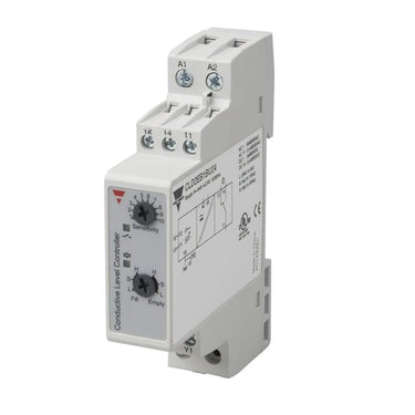 Niveauforstærkerrelæ 2 niveauer 24-240VAC/DC DIN-skinne 8A relæ B: 18mm - 1