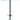 Kipdübel KDH3 M3X80 med krog - 1