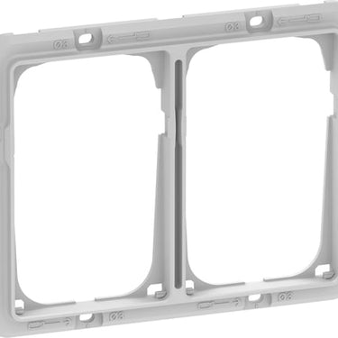 LK FUGA teknisk monteringsramme for SOFT BASE 63 CHOICE & PURE designrammer 2x1,5 modul - 1