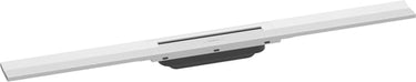 hansgrohe RainDrain Flex kappesæt til flise bruseafløb 800 mm fri mont./kan afkortes mat hvid - 1