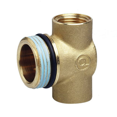 Pettinaroli t-stykke til fordelerrør 1" x 1/2" x 3/8" np/mf/mf - 1