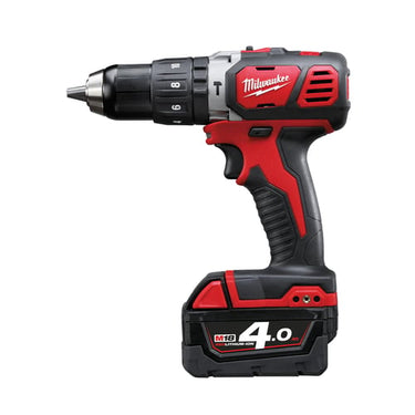 Milwaukee 18V Slagboremaskine Kompakt Bpd-402c m/2X4,0Ah lader og kuffert - 1