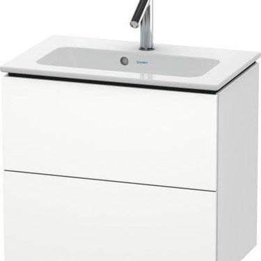 Duravit L-Cube vaskeskab 62 x 39 cm hvid mat 2 skuffer - 1