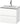 Duravit L-Cube vaskeskab 62 x 39 cm hvid mat 2 skuffer - 1