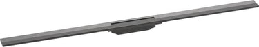 hansgrohe RainDrain Flex kappesæt til flise bruseafløb 1200 mm til fri mont./kan afkortes børstet sort krom PVD - 1