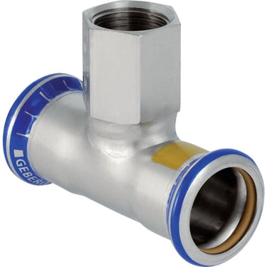 Geberit Mapress t-stykke rf 15mm 1/2" - 1