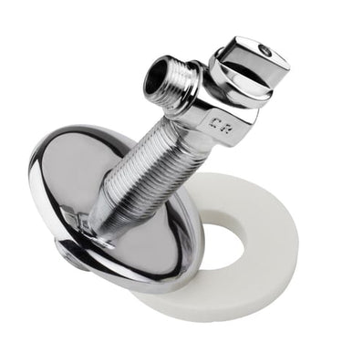 Roth tilgangsstykke vinkel 75 mm x  1/2" x  3/8"  med roset og afspærring - 1