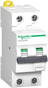 Acti9 kombiafbryder iC60 2P 10A 30mA C 10kA klasse A - 1