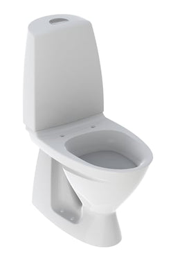 Ifö Sign toilet lukket S-lås 2/4 l hvid Clean - 1
