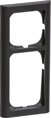 FUGA ramme Softline 63 2,5 modul koksgrå - 1