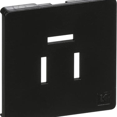 LK FUGA afdækning for Telefonudtag 3-pol 1 modul koksgrå - 1