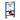 GROHE Rapid SL 3-i-1 WC installationssæt 6-9 l - 1