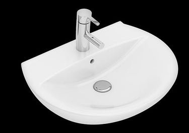 Ifö Spira håndvask 57 cm hvid - 1