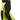 Snickers Hi-Vis stretch arbejdsbukser hylsterlommer kl. 2 str 52 gul/sort - 3