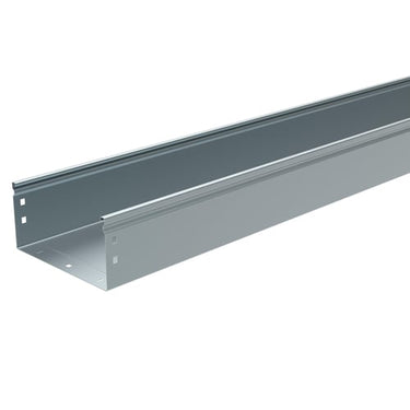 P31 MFS kabelbakke uperforeret 100x300 varmgalvaniseret 3 meter - 1