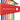 PB stiftnøglesæt Torx 6-25 RainBow - 1