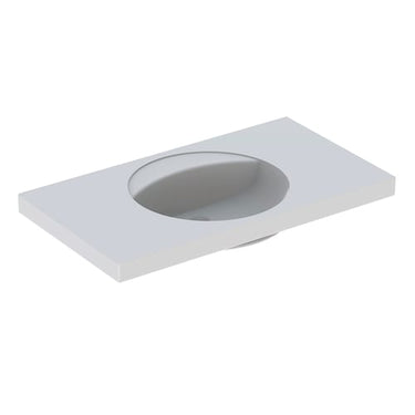 Geberit Preciosa håndvask 1000x550x200mm t/bolte hvid porcelæn 635110650 - 1