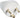 Stikprop lige T85 EDB hvid - 1