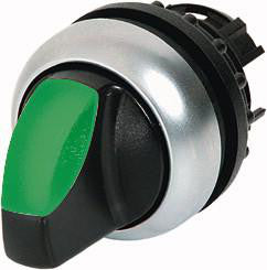 Afbryder 3 positioner med lys (grønt) - 1