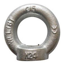 M36 DIN 582 C15E sort øjemøtrik - 1