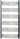 KRISS Skandi håndklæderadiator 1140x600mm buet forkr - 1
