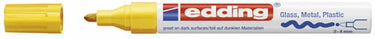 Marker Edding 750 permanent gul 2-4mm - 1