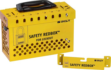 Sikkerheds gruppe lockout box - Gul - 1