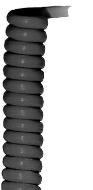 Spiralledning 5G0,75 pur sort 1500MM - 1