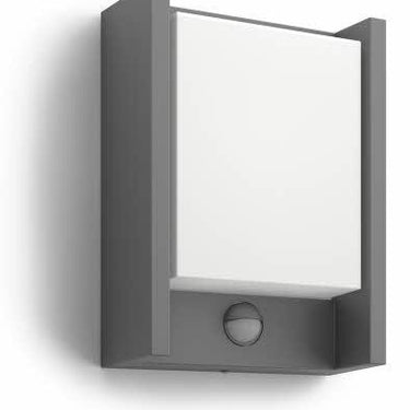 myGarden Arbour Væglampe Antracitgrå 1x6W 230V IP44 220mm Bevægelsessensor - 1