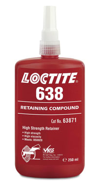 Lejesikring Loctite 638 250 ml - 1