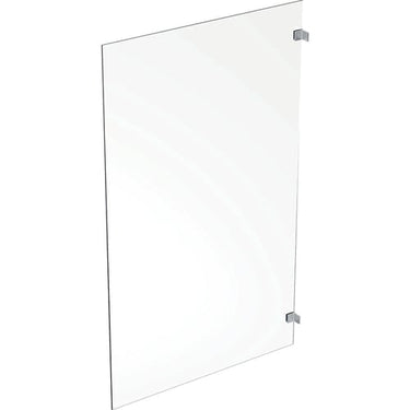 Ifö Showerama Art brusevæg 800 x 2000 mm sølv/klar - 1