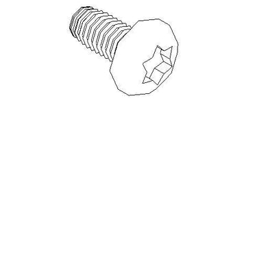 Tabula skrue M4X8MM din 7500 - 1