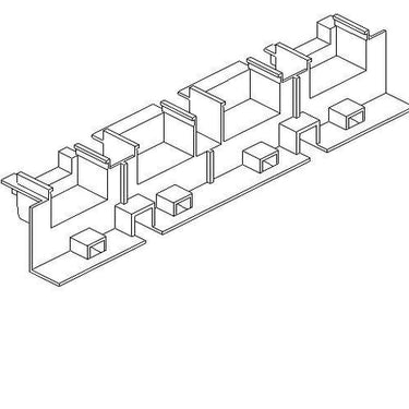 Tabula skinneholder top/bund - 1