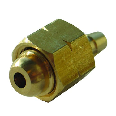 Slangenippel med konusanslutning  3/8L - 1