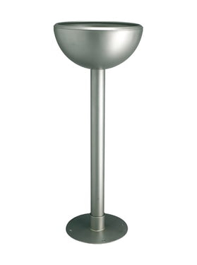 Frostline Luna skyllevask Ø250x640mm m/søjle glasblæst - 1
